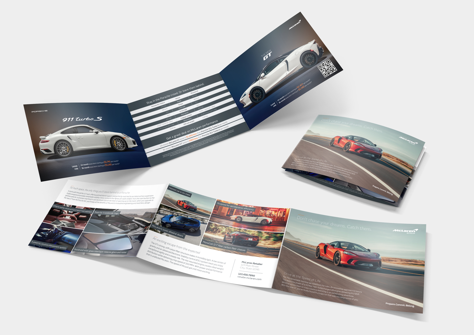 McLaren GT Direct Mailers