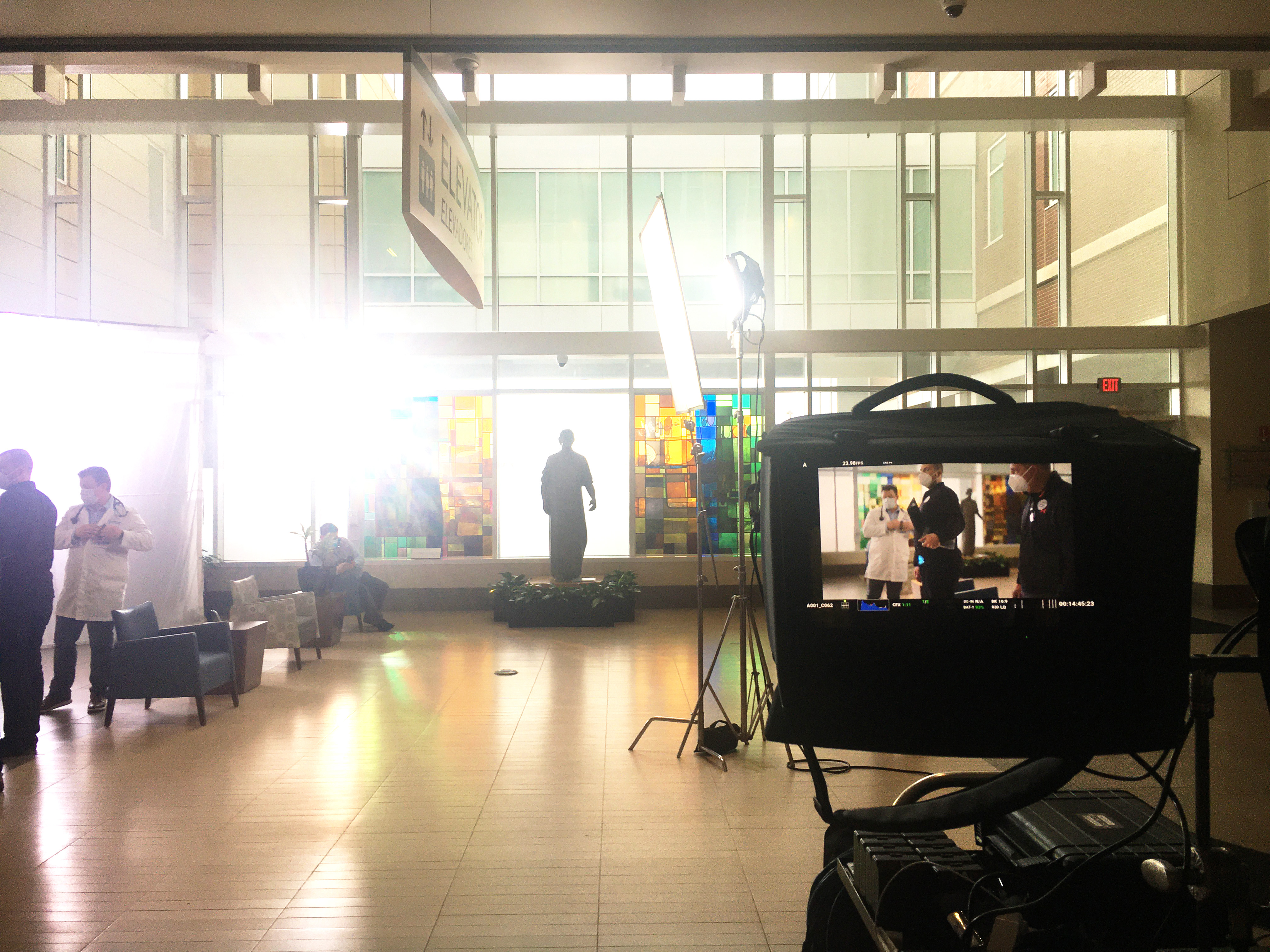 St. Joseph Health System - behind the scenes video shoot